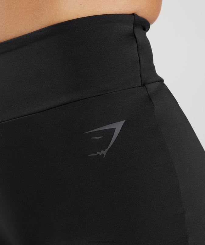 originalne oprijete kratke hlače gs power ženskeGymshark Črna J00L21