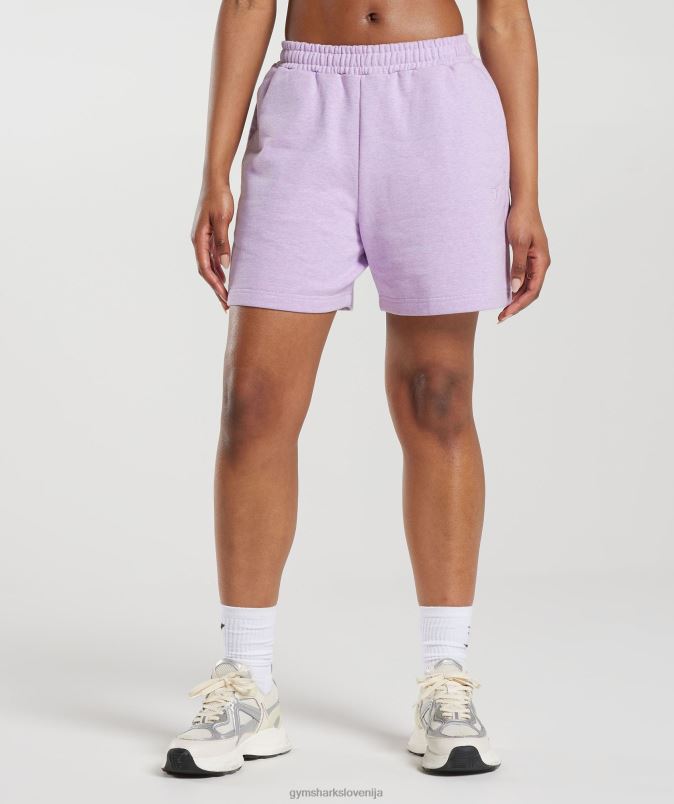 počitek kratke hlače ženskeGymshark aura lila lapor J00L270