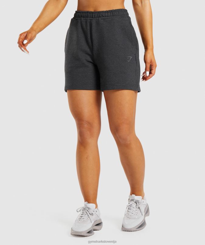 počitek kratke hlače ženskeGymshark črni jedrni lapor J00L257