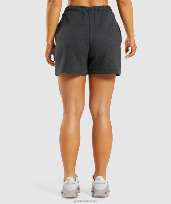 počitek kratke hlače ženskeGymshark črni jedrni lapor J00L257