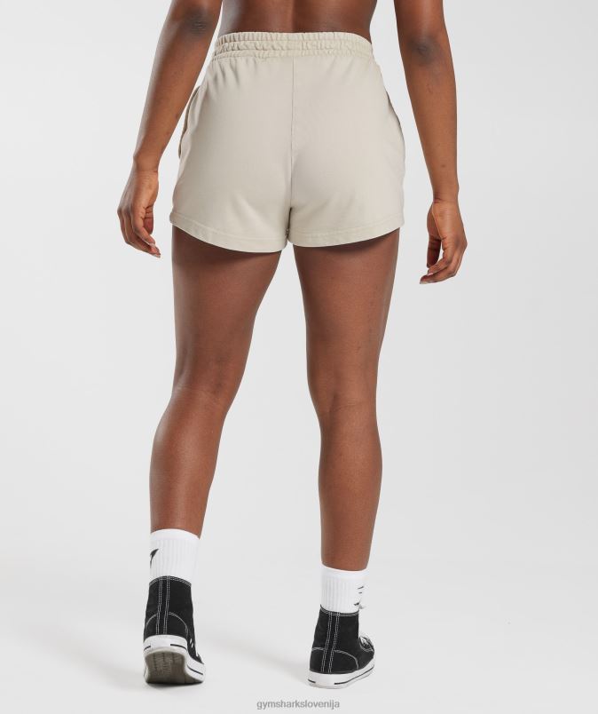študentske kratke hlače ženskeGymshark rjava goba J00L282