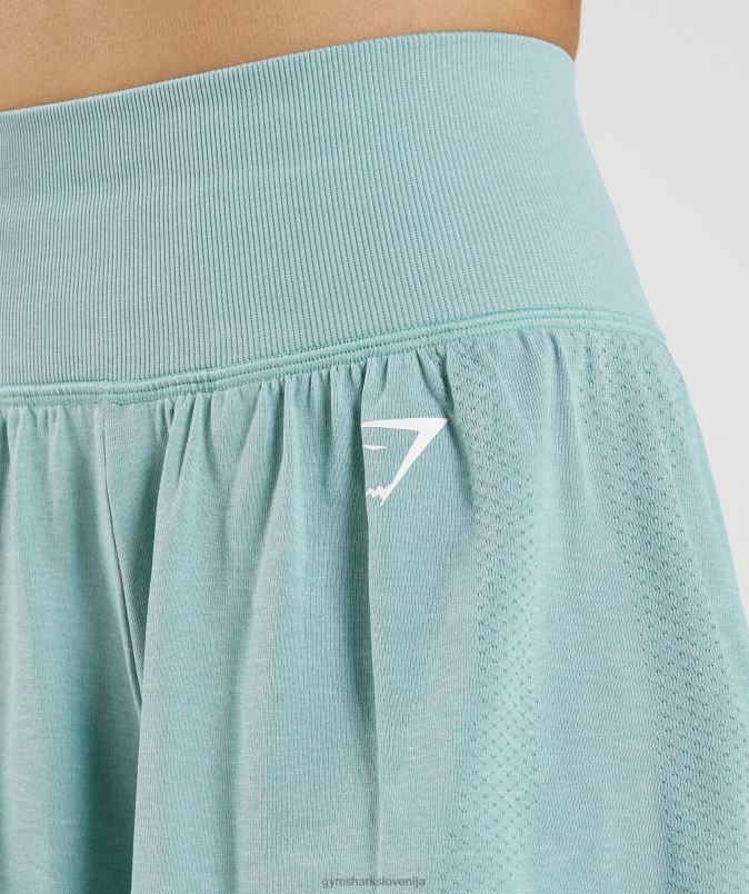 vital brezšivne kratke hlače 2 v 1 2.0 ženskeGymshark biserno modri lapor J00L293