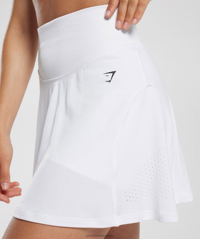 znoj brezšivne skort ženskeGymshark bela J00L261
