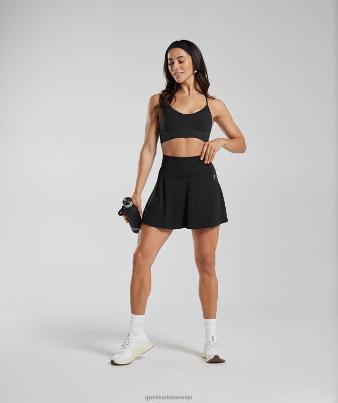 znoj brezšivne skort ženskeGymshark Črna J00L262