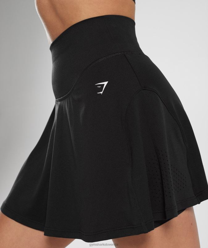 znoj brezšivne skort ženskeGymshark Črna J00L262