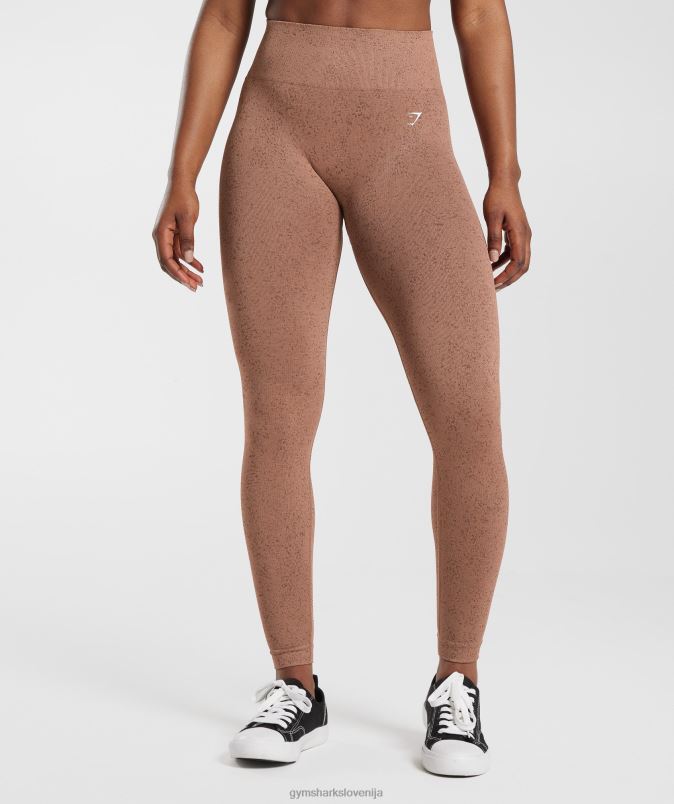adapt fleck brezšivne pajkice ženskeGymshark peščenjak rjava J00L2270