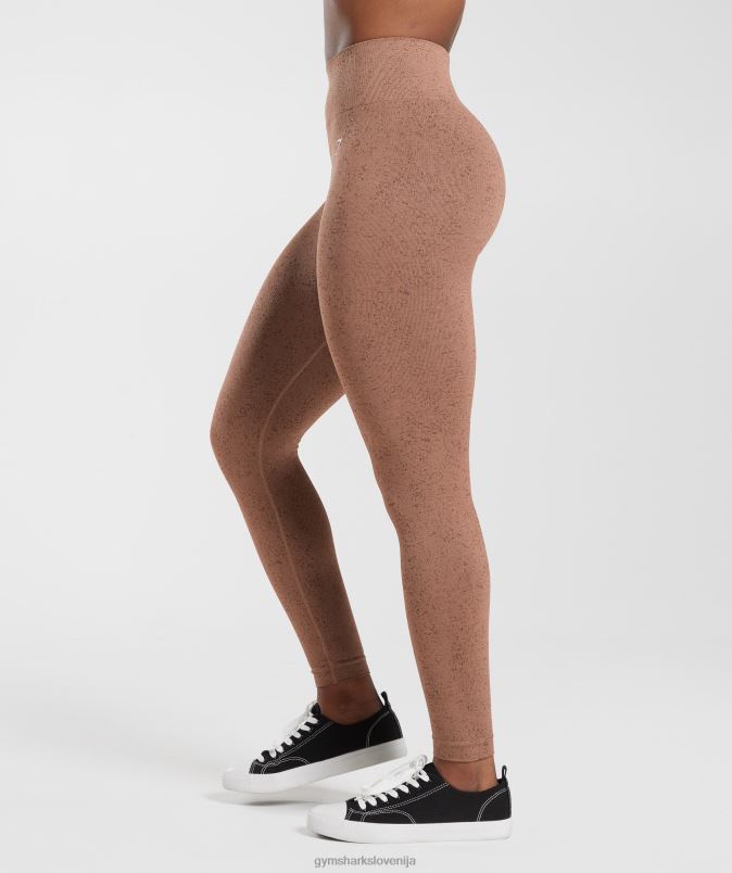 adapt fleck brezšivne pajkice ženskeGymshark peščenjak rjava J00L2270