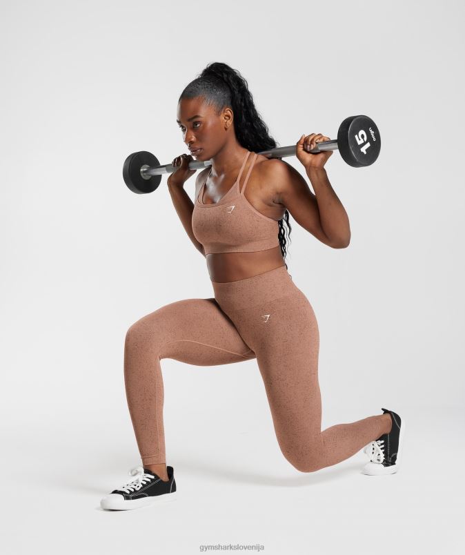 adapt fleck brezšivne pajkice ženskeGymshark peščenjak rjava J00L2270