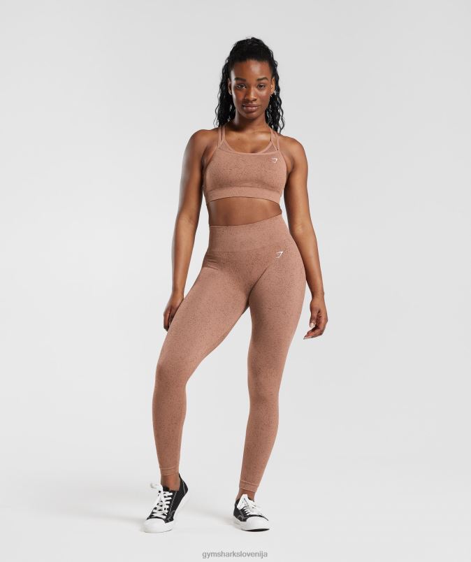 adapt fleck brezšivne pajkice ženskeGymshark peščenjak rjava J00L2270