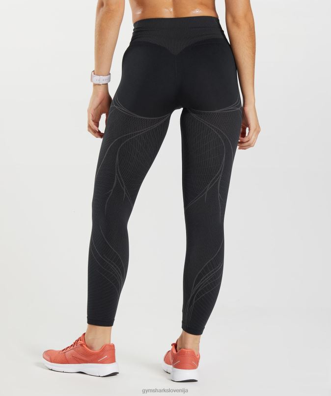 apex brezšivne pajkice ženskeGymshark črna/oniks siva J00L2334
