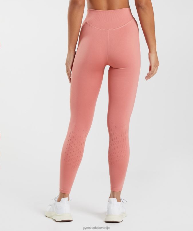 brezšivne pajkice ženskeGymshark terakota roza J00L2284