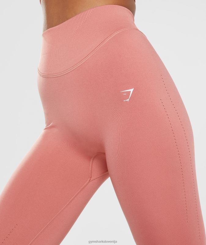 brezšivne pajkice ženskeGymshark terakota roza J00L2284