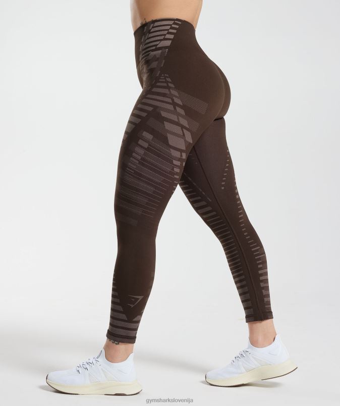 brezmejne pajkice ženskeGymshark arhivsko rjava/tartufasto rjava J00L2342