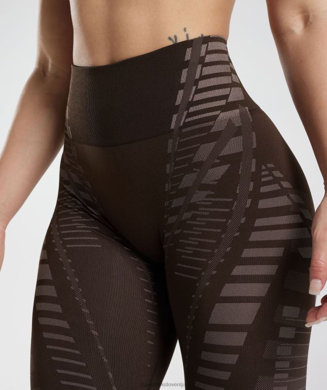 brezmejne pajkice ženskeGymshark arhivsko rjava/tartufasto rjava J00L2342