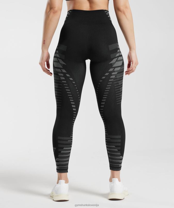 brezmejne pajkice ženskeGymshark črna/svetlo siva J00L2341
