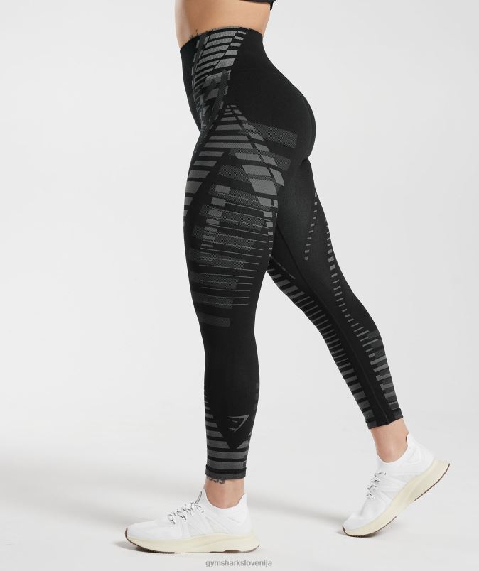 brezmejne pajkice ženskeGymshark črna/svetlo siva J00L2341