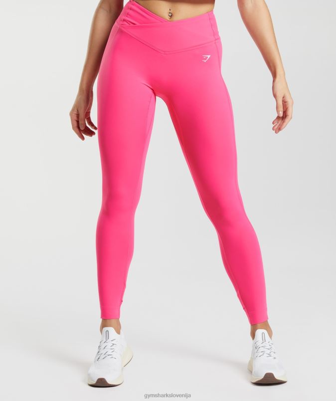 crossover pajkice ženskeGymshark svetla fuksija J00L2274