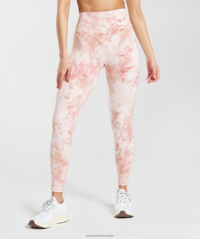 elevate sprej barvne pajkice ženskeGymshark bela/megleno roza/skandi roza J00L2266
