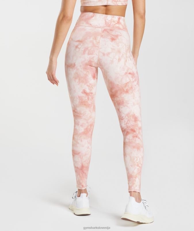 elevate sprej barvne pajkice ženskeGymshark bela/megleno roza/skandi roza J00L2266