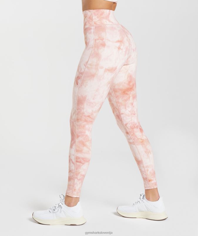 elevate sprej barvne pajkice ženskeGymshark bela/megleno roza/skandi roza J00L2266