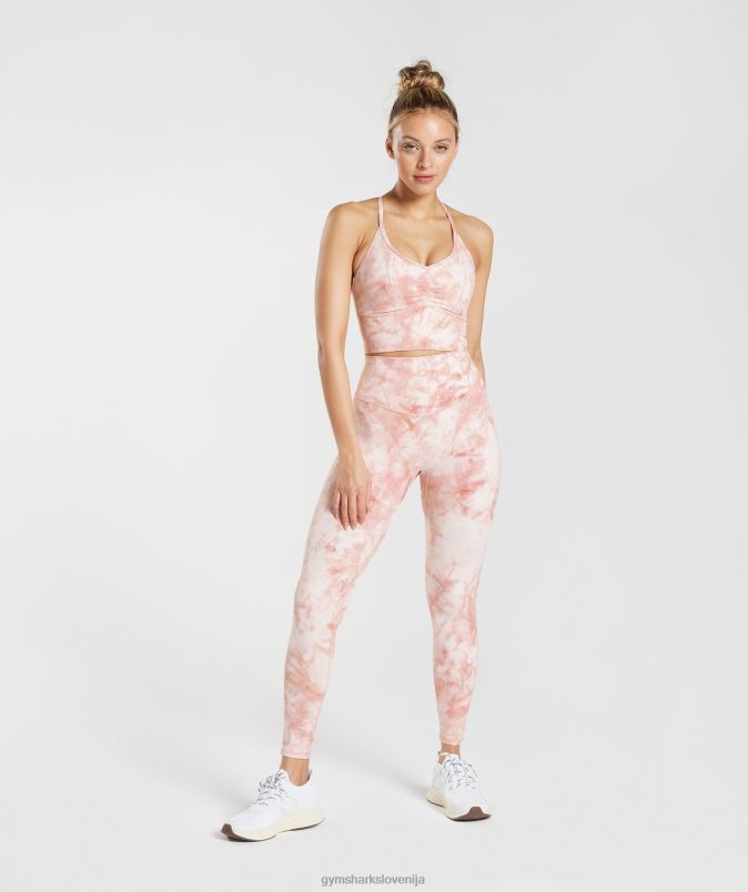 elevate sprej barvne pajkice ženskeGymshark bela/megleno roza/skandi roza J00L2266