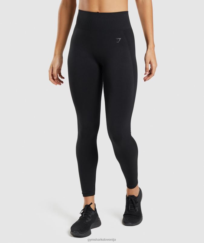 flex pajkice z visokim pasom ženskeGymshark Črna J00L2283