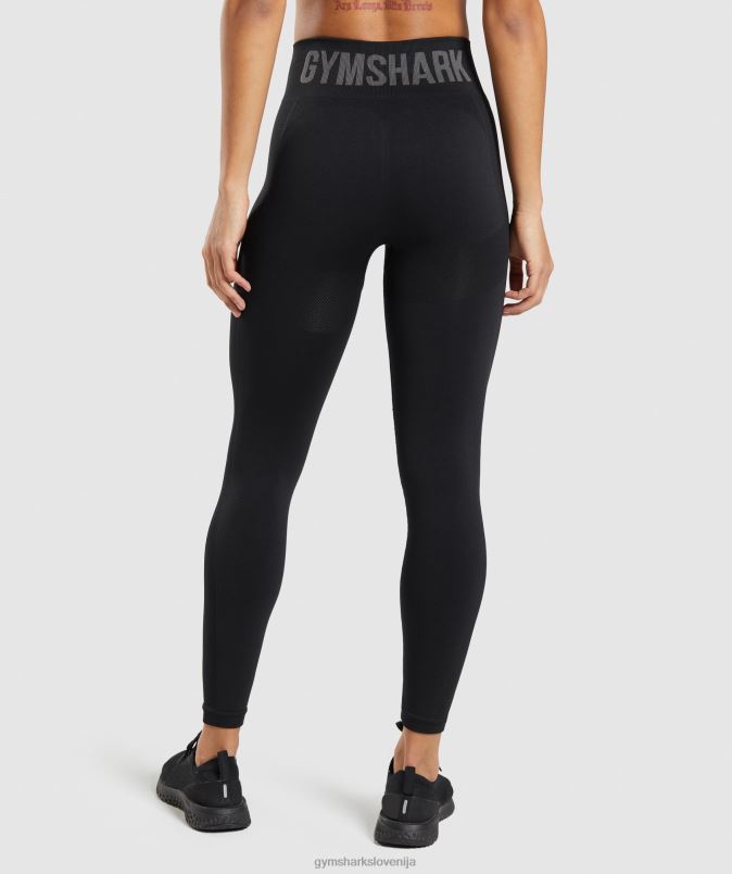 flex pajkice z visokim pasom ženskeGymshark Črna J00L2283