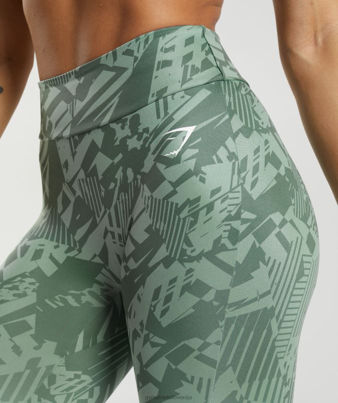 gs power original pajkice ženskeGymshark zelena vrba/zelena puščavska žajbelj J00L2310