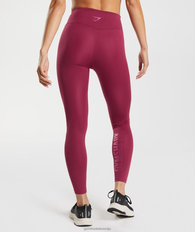 pajkice grafične frakcije ženskeGymshark ribez roza J00L2309