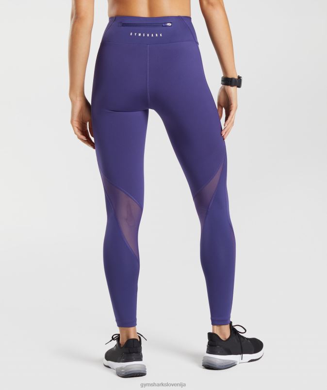 športne tekaške pajkice ženskeGymshark neptunovo vijolična J00L2326