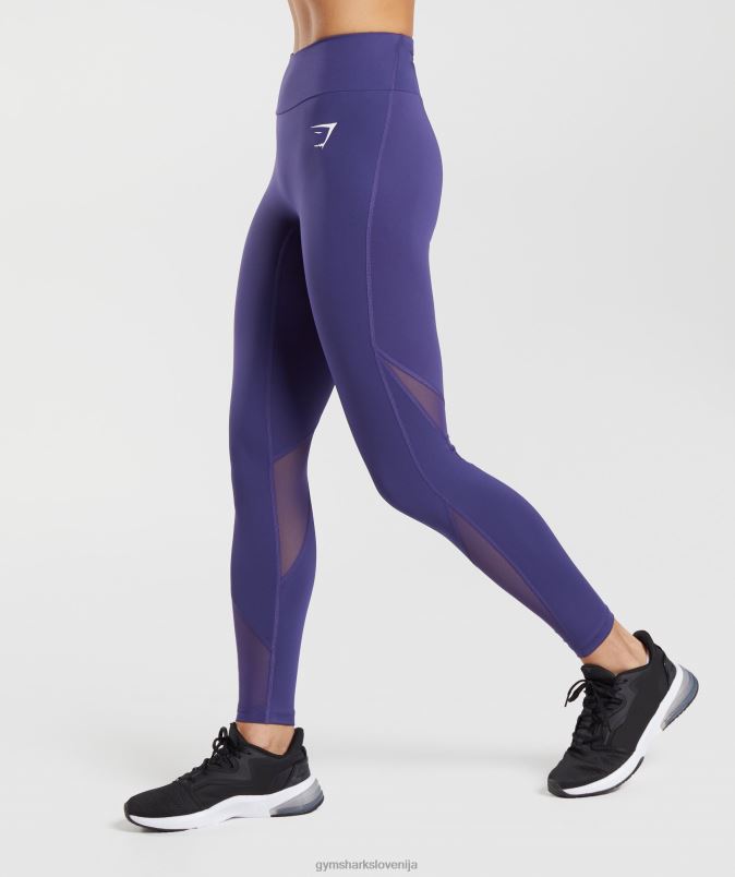 športne tekaške pajkice ženskeGymshark neptunovo vijolična J00L2326