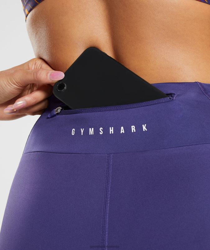 športne tekaške pajkice ženskeGymshark neptunovo vijolična J00L2326