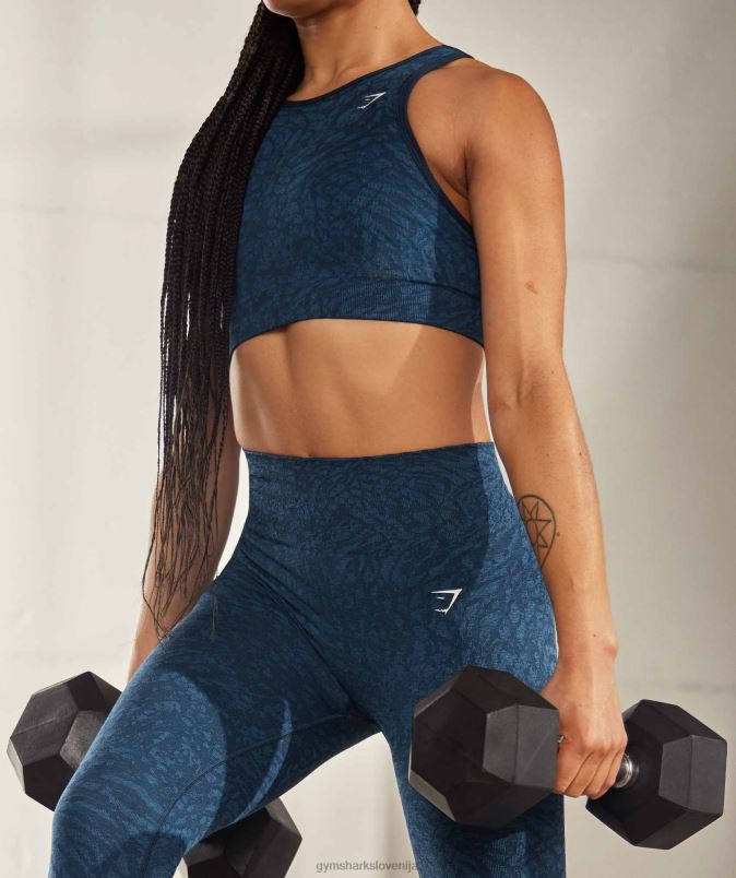 prilagodi živalske brezšivne pajkice ženskeGymshark divji | mornarica J00L2316