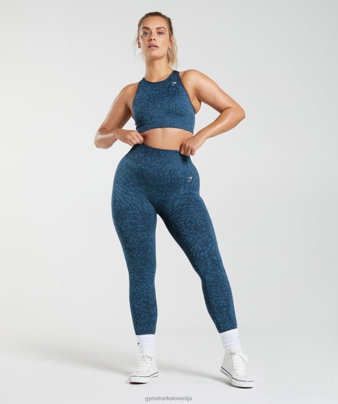 prilagodi živalske brezšivne pajkice ženskeGymshark divji | mornarica J00L2316
