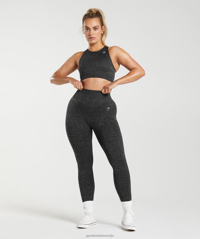 prilagodi živalske brezšivne pajkice ženskeGymshark divji | Črna J00L2258
