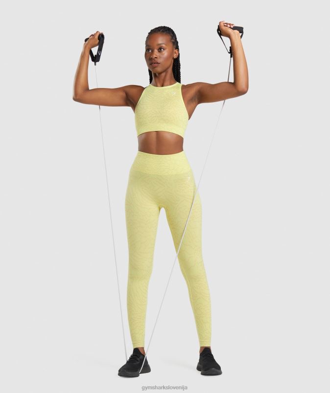 prilagodi živalske brezšivne pajkice ženskeGymshark kresnička rumena J00L2260