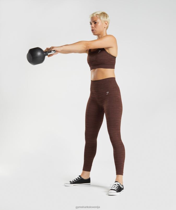prilagodite brezšivne pajkice marl ženskeGymshark arhivsko rjava/češnjevo rjava J00L2294