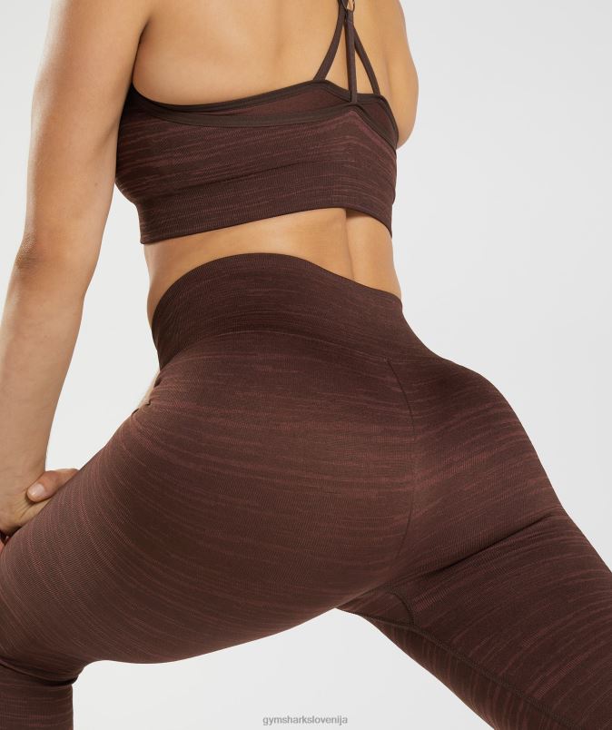 prilagodite brezšivne pajkice marl ženskeGymshark arhivsko rjava/češnjevo rjava J00L2294