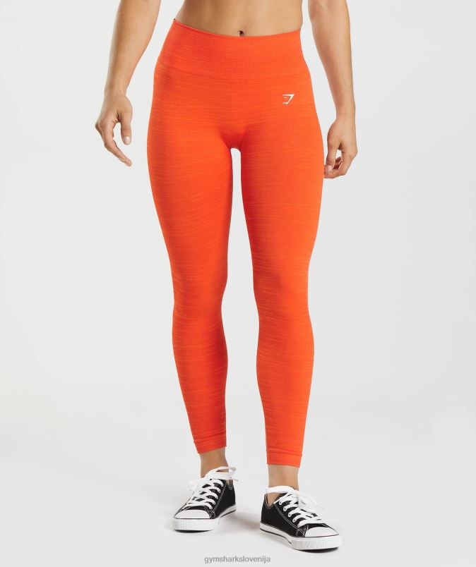 prilagodite brezšivne pajkice marl ženskeGymshark poper rdeč/oranžna J00L2311