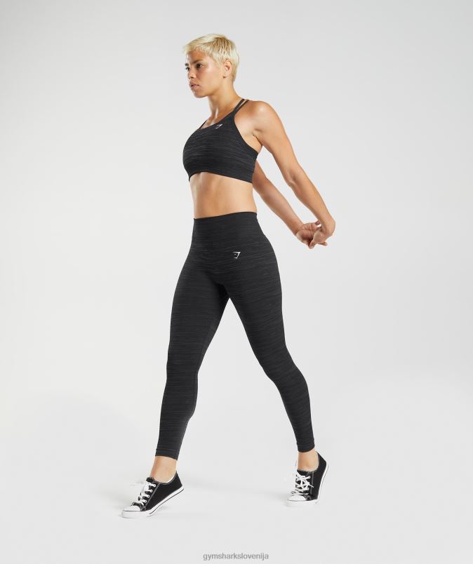 prilagodite brezšivne pajkice marl ženskeGymshark črna/dimno siva J00L2297