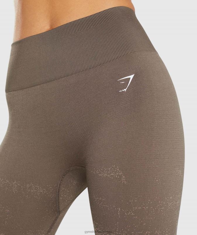 prilagodite brezšivne pajkice ombre ženskeGymshark trikotnik | penny rjav tisk J00L2318