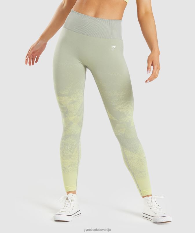 prilagodite brezšivne pajkice ombre ženskeGymshark trikotnik | taupe siv potisk J00L2312
