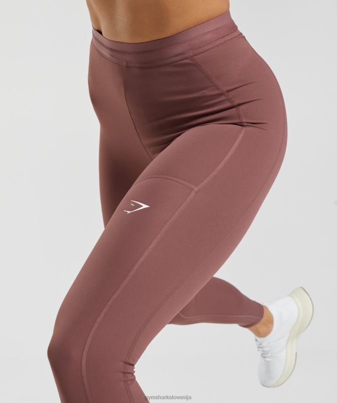 tekaške pajkice ženskeGymshark magenta rjava J00L2287