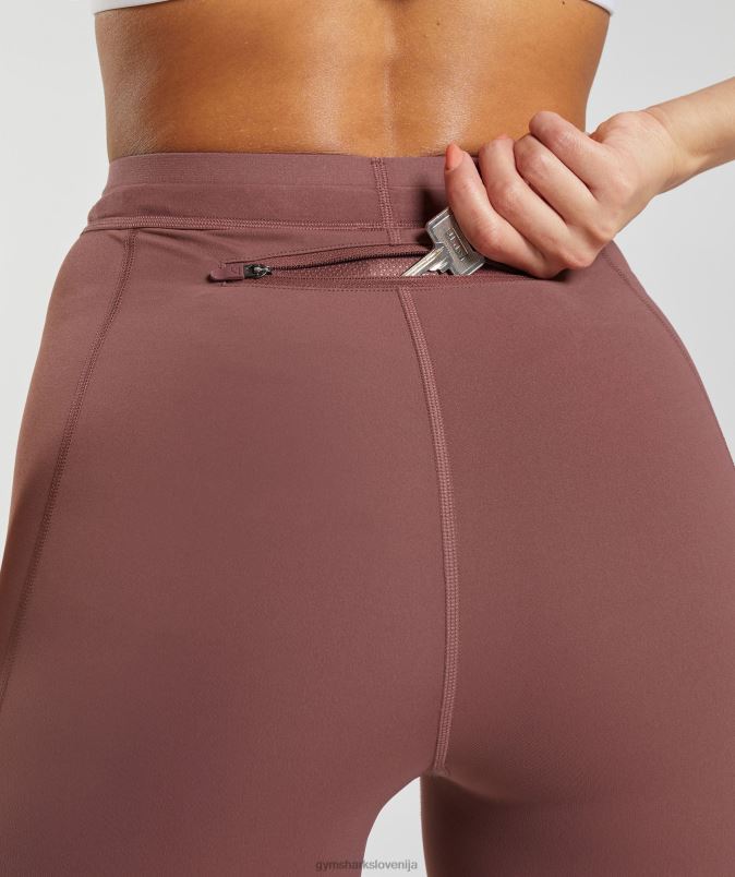 tekaške pajkice ženskeGymshark magenta rjava J00L2287