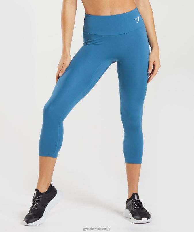 trening 7/8 pajkice ženskeGymshark ob jezeru modra J00L2303