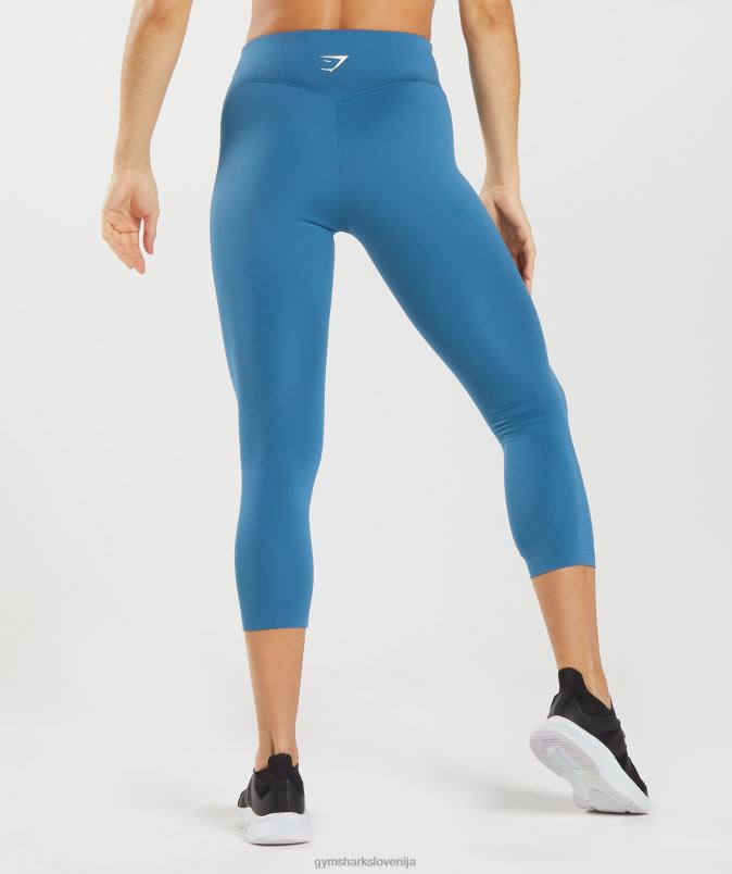 trening 7/8 pajkice ženskeGymshark ob jezeru modra J00L2303