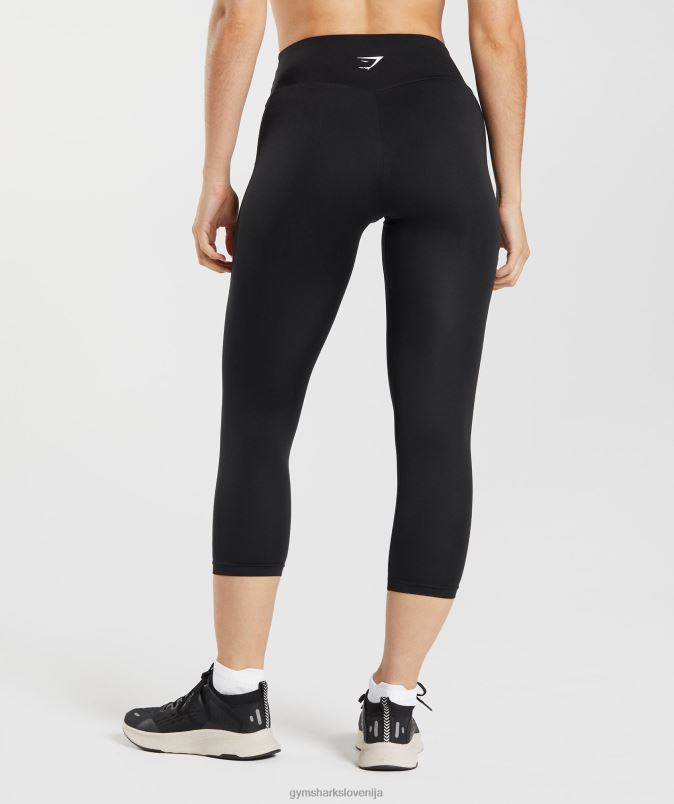 trening 7/8 pajkice ženskeGymshark Črna J00L2278