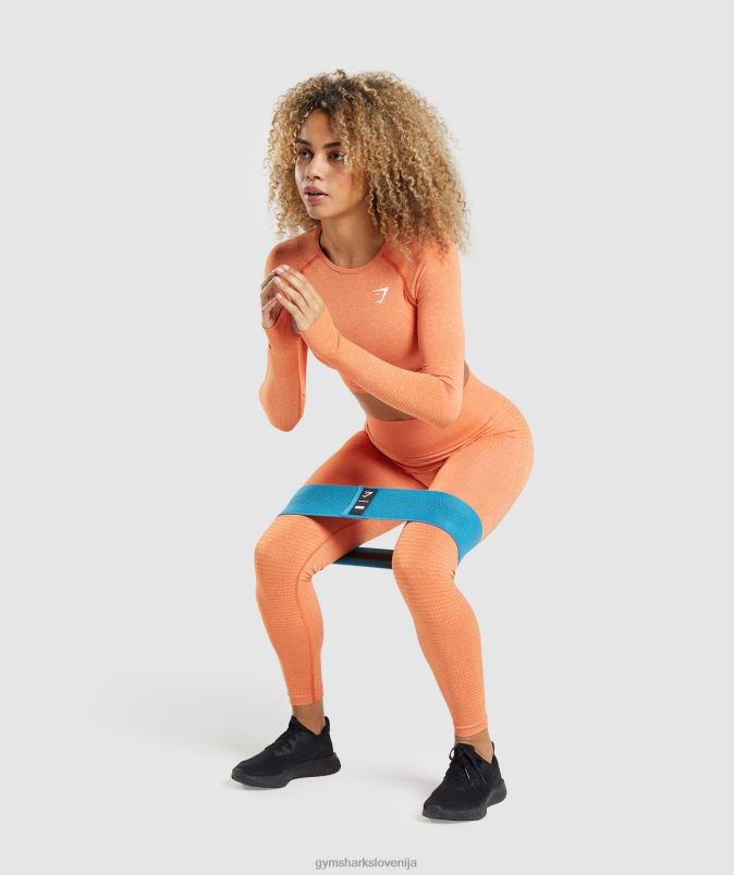 vitalne brezšivne pajkice 2.0 ženskeGymshark marelično pomarančni lapor J00L2319