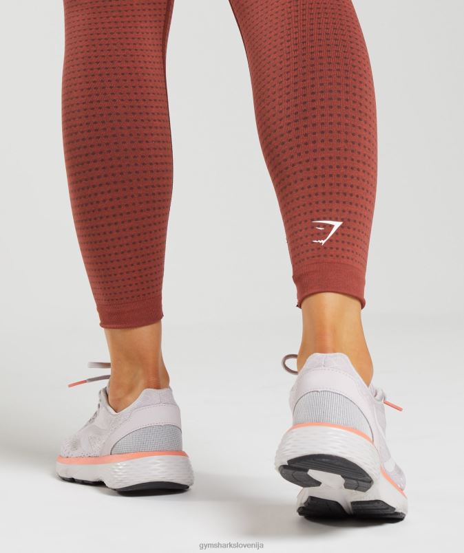 vitalne brezšivne pajkice 2.0 ženskeGymshark opečnato rdeči lapor J00L2257