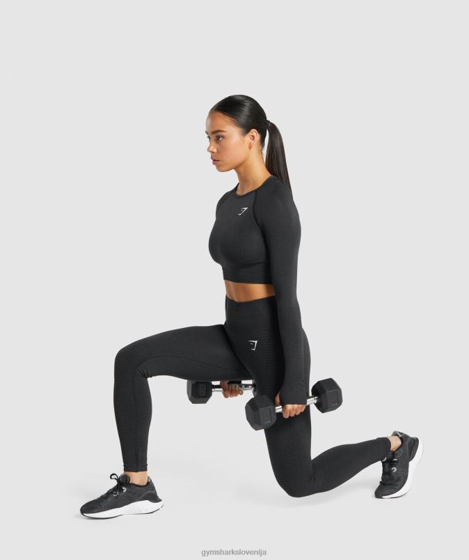 vitalne brezšivne pajkice 2.0 ženskeGymshark črni lapor J00L2288